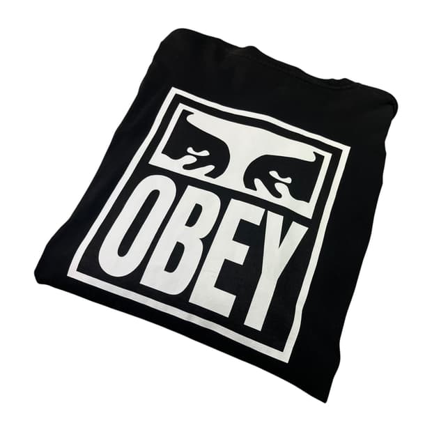 오베이 빅로고 롱슬리브 티셔츠