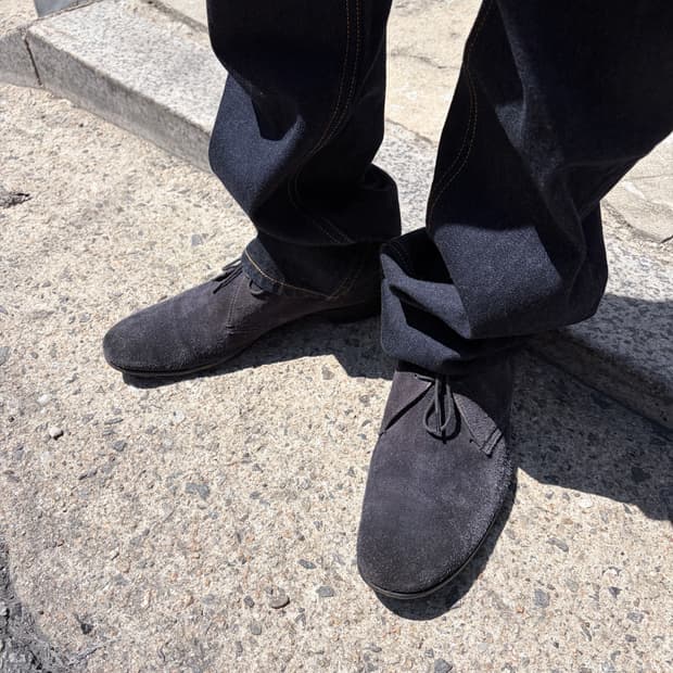 Prada Suede Derby Boots
