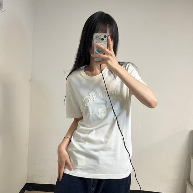 Abercrombie White Patch T-Shirt