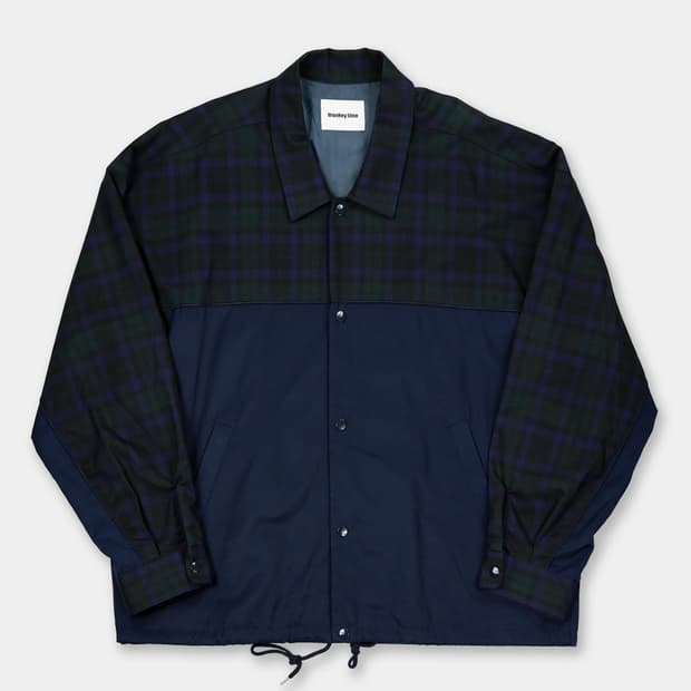 monkey time Check Panel Coach Jacket