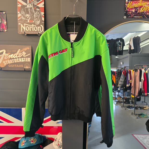 아크틱캣 ARCTIC CAT 레이싱 자켓 그린 블랙