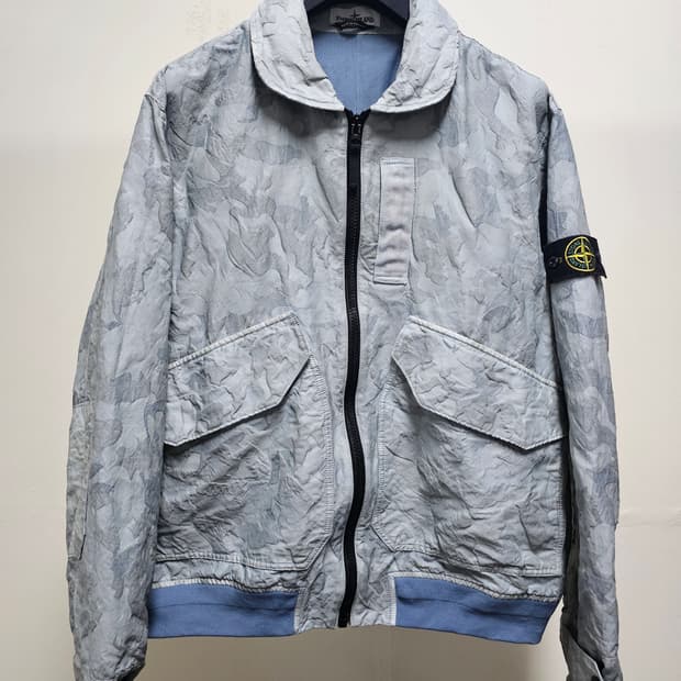 스톤아일랜드 빅 룸 카모 자켓스 