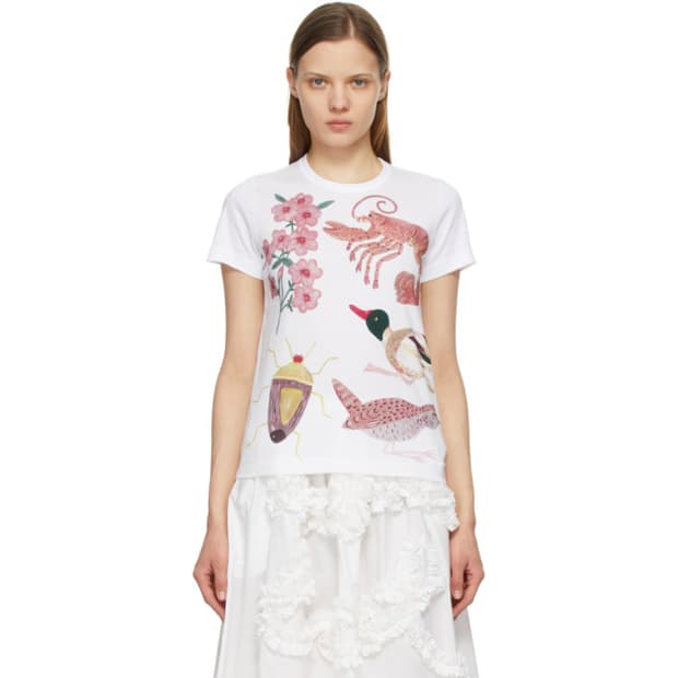 Tricot commedesgarcons print t-shirt
