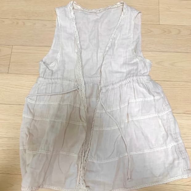 모리걸 빈티지 레이스 탑 베스트