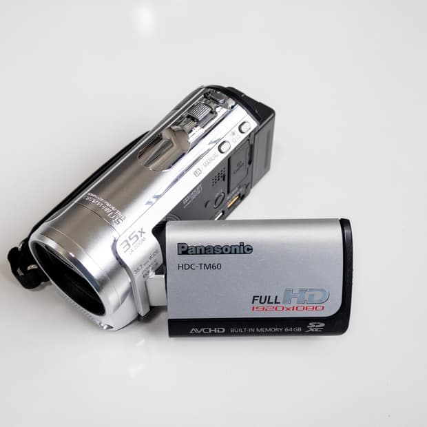 Panasonic HDC-TM60 / 빈티지 디지털 캠코더