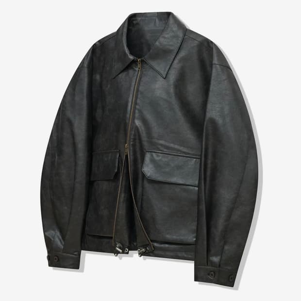 스탠다드에러 레더자켓
