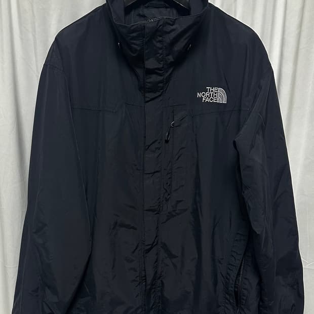 no.96 노스페이스 블랙 하이벤트 바람막이 자켓 xxl