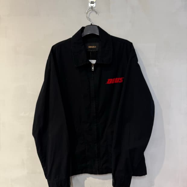 데우스 블랙 집업자켓