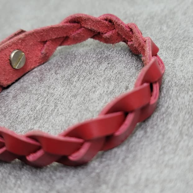 vintage leather bracelet