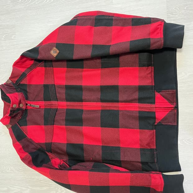팀버랜드 버팔로체크 바라쿠다자켓  L