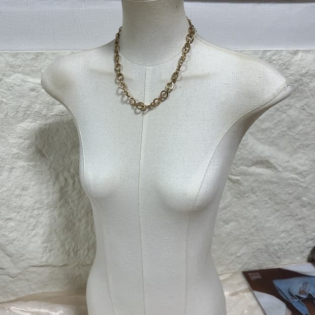 빈티지  체인 목걸이