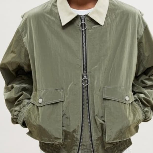 앤더슨벨 제임스콘트라스트 자켓