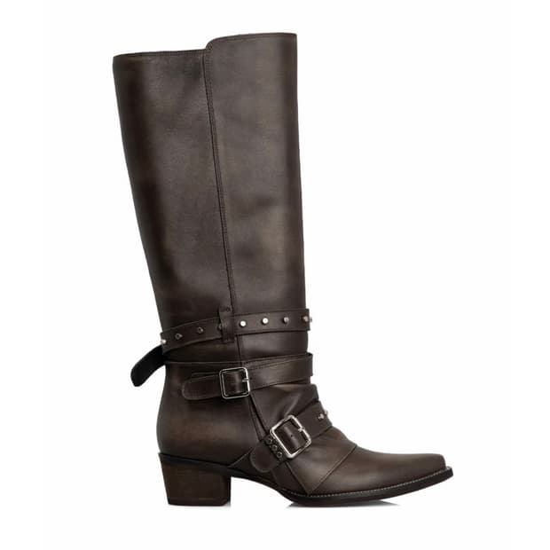 러프넥 659 카니아 브라운 웨스턴 부츠 245