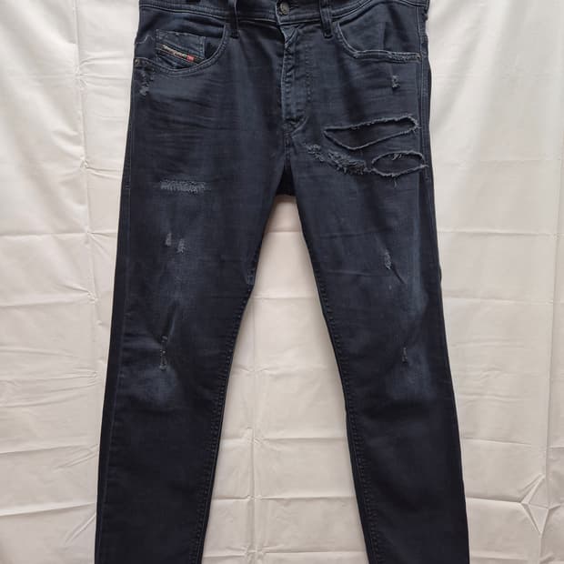 디젤 흑청 데님