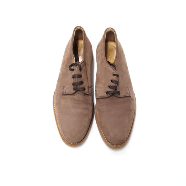 Giorgio Armani Suede Derby Shoes