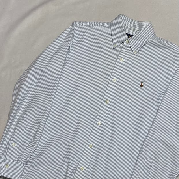 M 폴로랄프로렌 코튼 스트라이프 셔츠