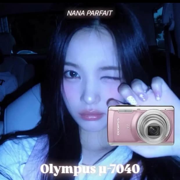 하투하 디카 올림푸스 뮤 7040 초 레어 핑크