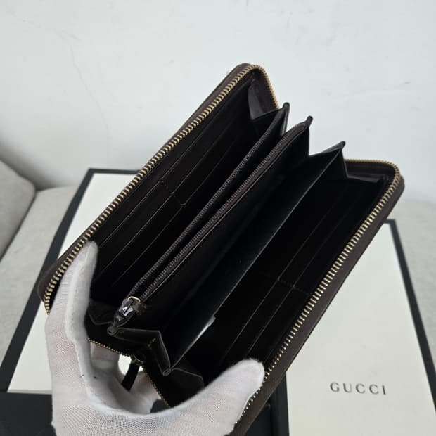 [보증서 정품] 구찌 인터로킹 장지갑