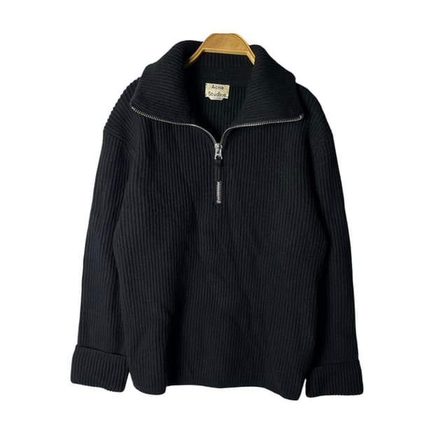 [Acne Studios] 아크네스튜디오 18A/W 반집업 울 니트