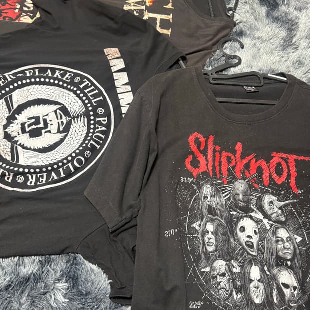 락 감성 폭발 🤘 반팔티 3종 세트 한정가!