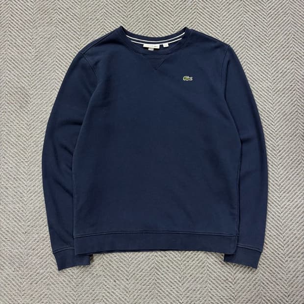 라코스테스포츠 베이직 로고 맨투맨 v3002