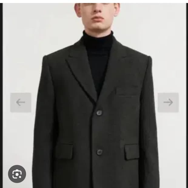 [3] 라벨아카이브 헤비 울 자켓 차콜 브라운