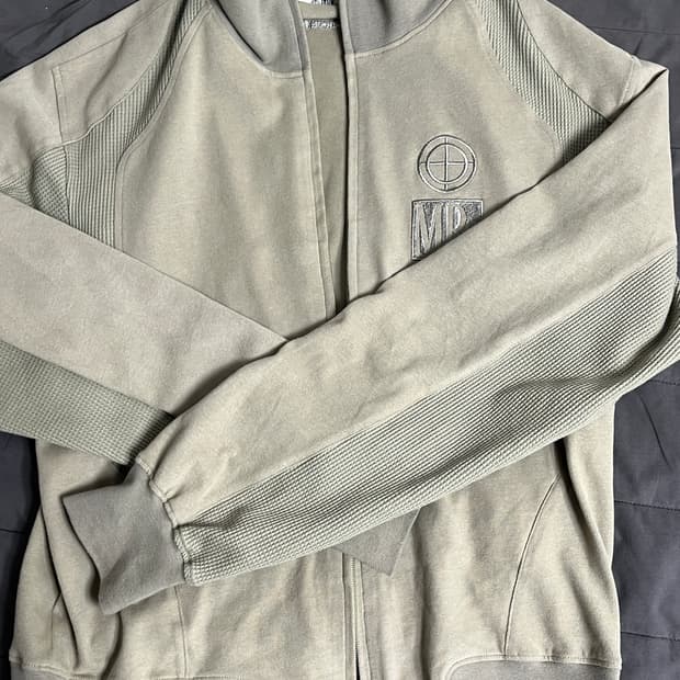 MPa CONTRAST ZIPPED JACKET (KHAKI)