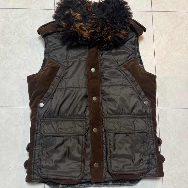 돌체앤가바나 퍼 코듀로이 울 베스트