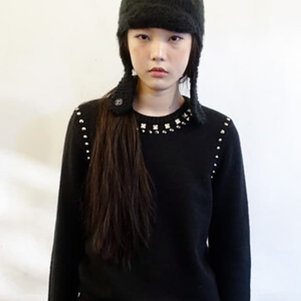 샵페어리 bushy flap beanie 블랙