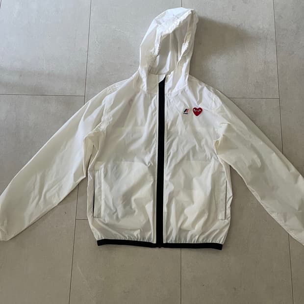 꼼데가르송 플레이 x KWAY Full Zip 12years
