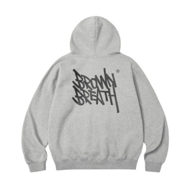 브라운브레스 기모 후드티
