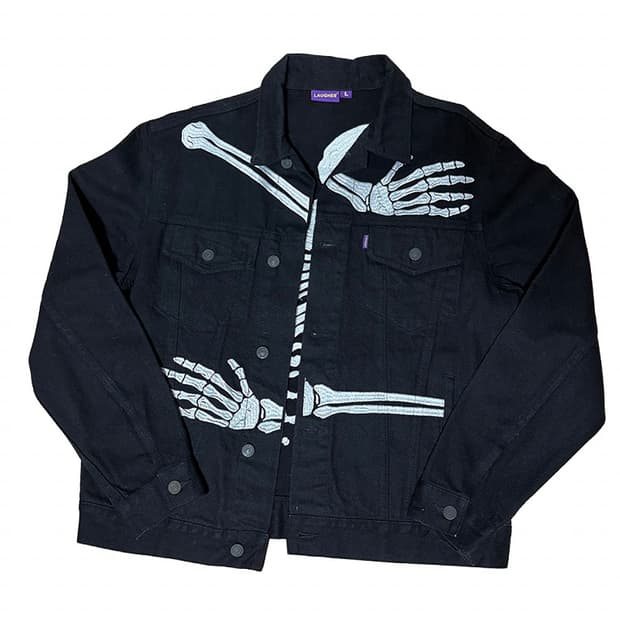 라퍼 해골 자켓