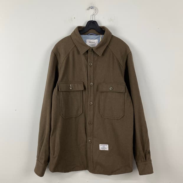 스투시 홀덴 필드 셔츠 M <547>