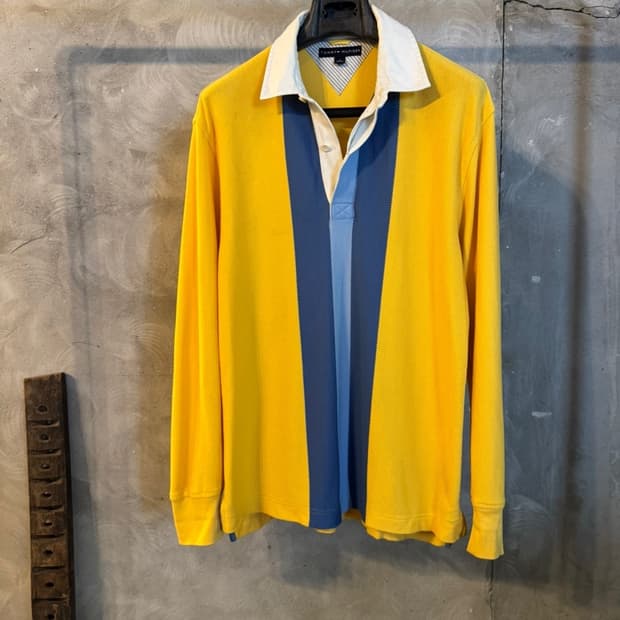 타미힐피거 럭비 티셔츠 100