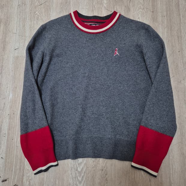 PING 핑 골프 컬렉션 골프웨어 자수로고 라운드 니트 XL(105)