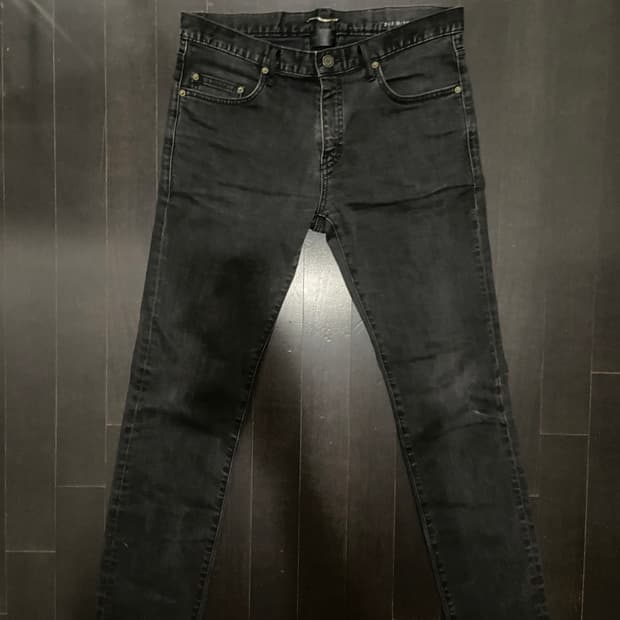 생로랑 2013 에디 시즌 D02 블랙진 31사이즈