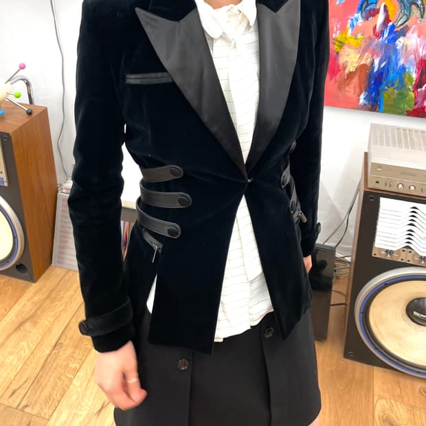 [36] 베르수스 베르사체 벨루어 자켓