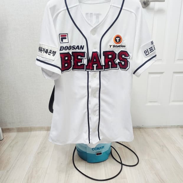 (100)L ☆초대장급☆ 위팬 두산베어스 [김재환] 싸인자수 유니폼