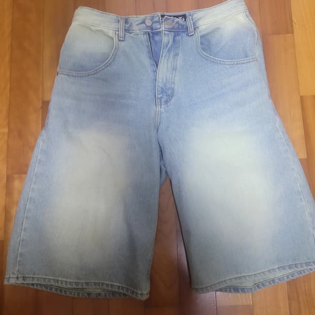 스웨이드 청바지