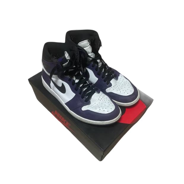 [280] 조던 1 하이 코트퍼플