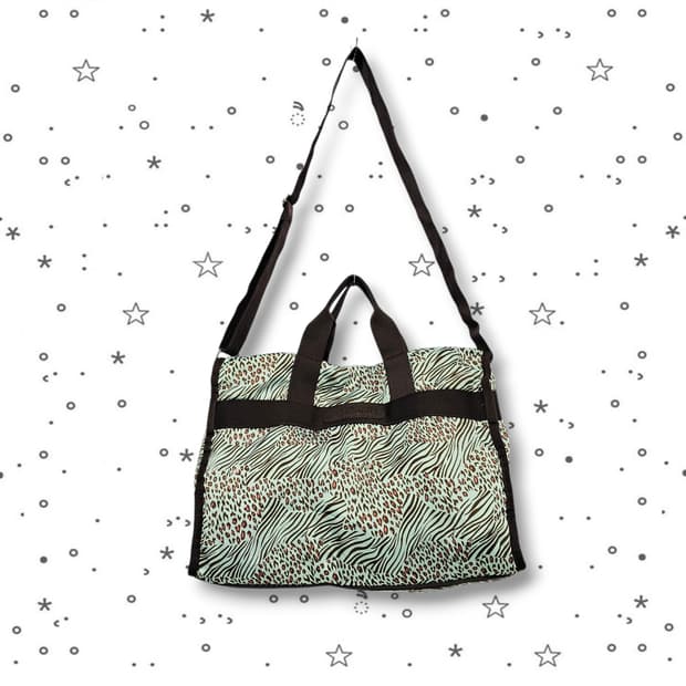 BIRKENSTOCK 버켄스탁 민트초코 레오파드 크로스백