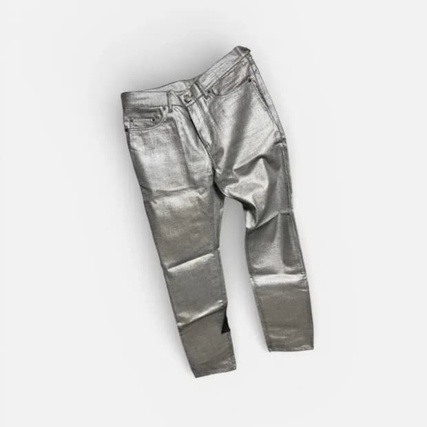 Saint Laurent 실버코팅진