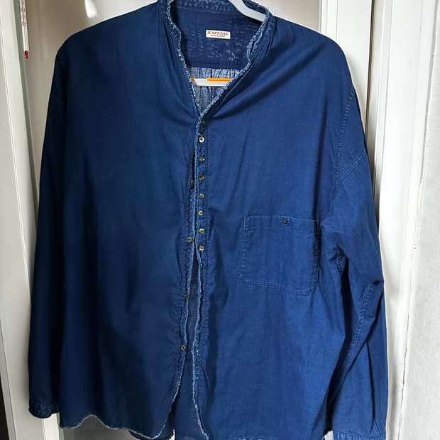 캐피탈 거즈 쇼카 셔츠 인디고