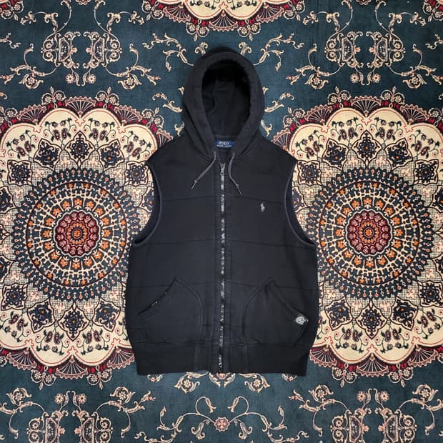 폴로 랄프로렌 후드 베스트 (L)
