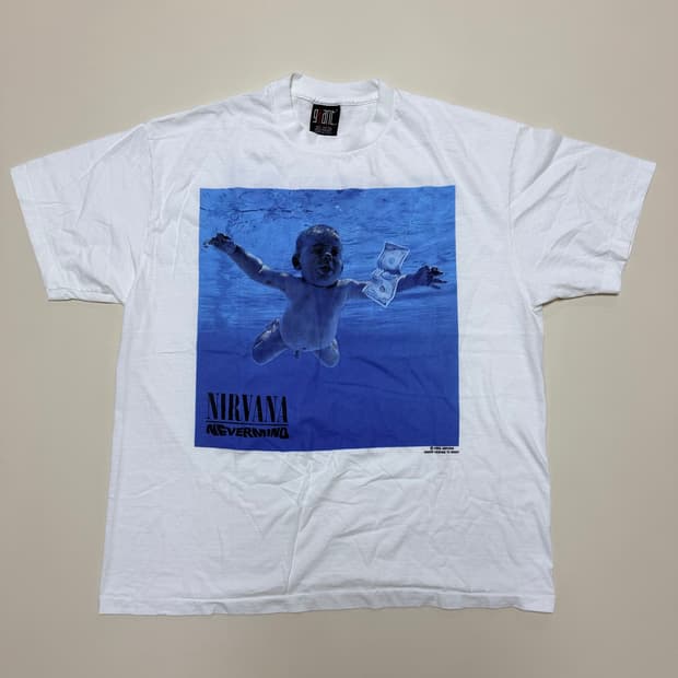 너바나 네버마인드 티셔츠 Nirvana Nevermind 