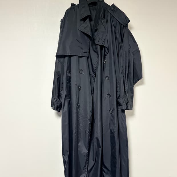 Yohji Yamamoto pour Homme 나일론 코트
