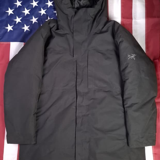 오리지날 아크테릭스 블랙 써마 패딩파카