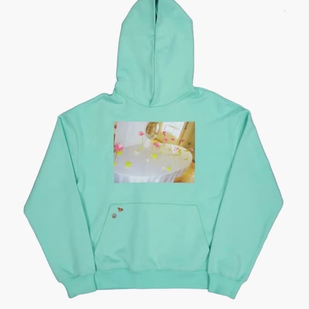 나비버스 avi garden Hoodie_Mint