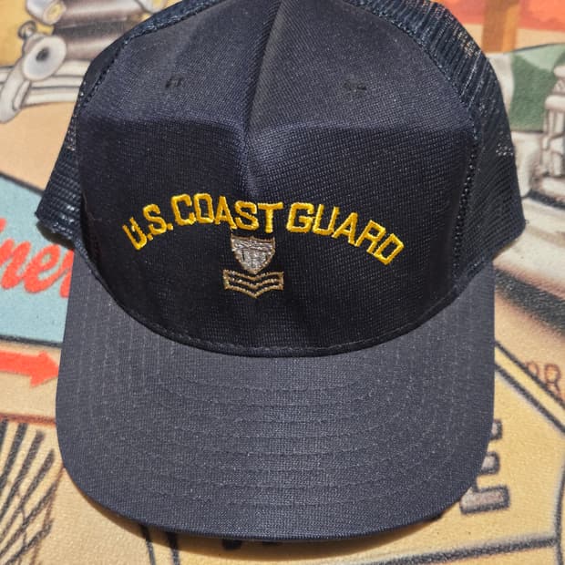 미해안경비대 트러커 캡