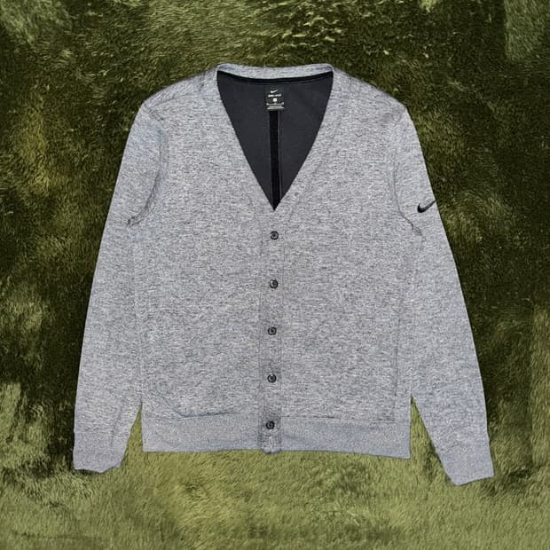 [M] 나이키 라이프 드라이핏 가디건 그레이